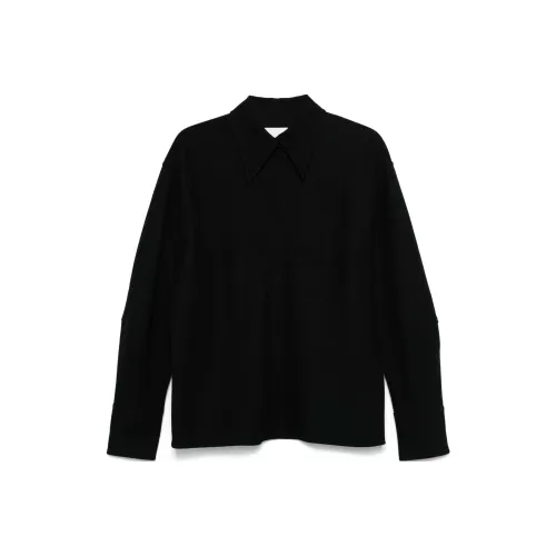 JIL SANDER FW24 Рубашка Женская Черная