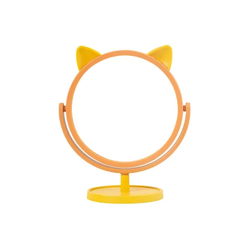 JOYTOUR Портативный Standing Kitten Round Mirror Для ухода за собой и грима