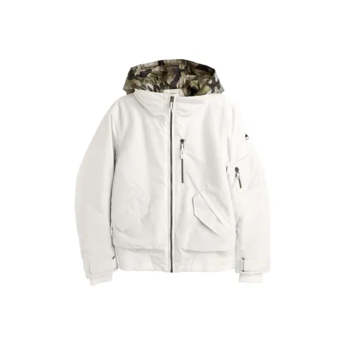 BURTON SAXTON Белый Женские Пуховики