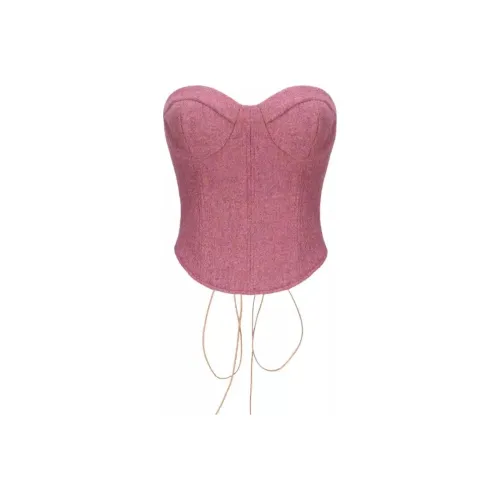 CALLRINDUCK x Harris Tweed Без бретелей Топ Женский Розовый