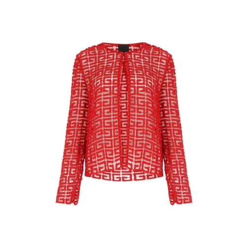 Givenchy Red Women's Jackets Givenchy Красный Женские Куртки