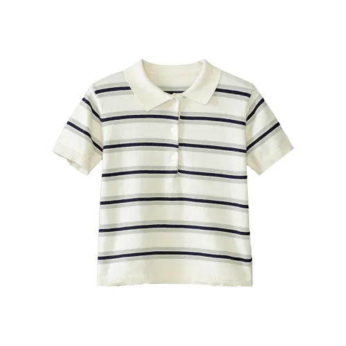 Fstudio Короткий рукав Трикотаж Женский Белый