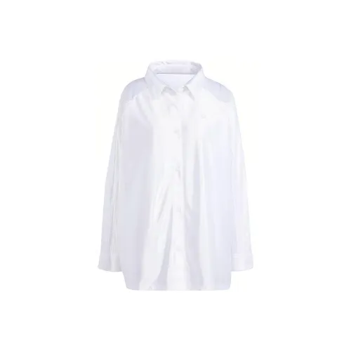 Adidas Originals Satin OVERSIZED Satin Shirt Женская Белая