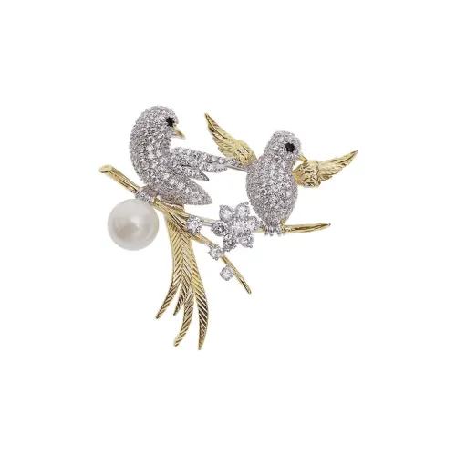 Yamaichi Maru Экологичные Медные Броши Женские