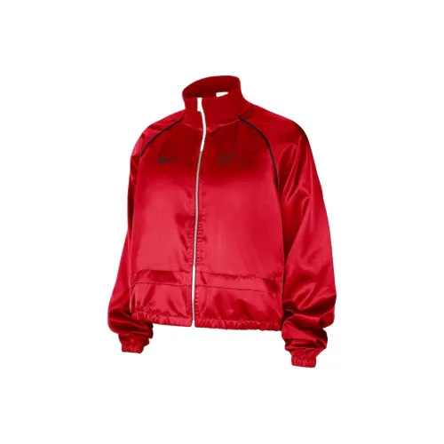 NBA Chicago Bulls Nike Куртка Женская Красная