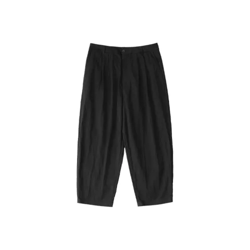 Halfwayhouse Повседневные брюки Мужские Черные