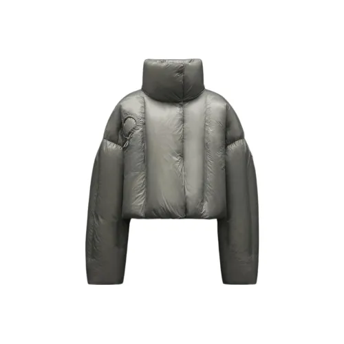 MONCLER GENIUS Серые Женские Пуховики