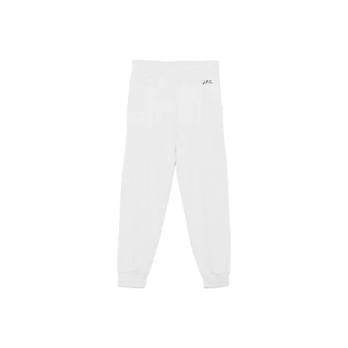 A.P.C x Asics Вязаные тренировочные брюки мужские светло-серые