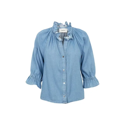 BA&SH Синие Женские Рубашки