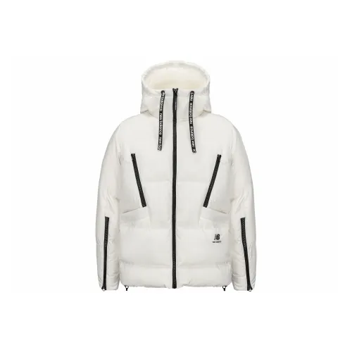 New Balance Сливочный Женские Пуховики