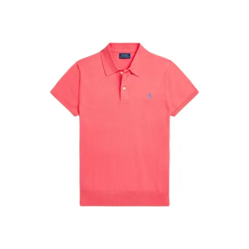 Polo Ralph Lauren SS24 Polo Женские Кораллово-красный