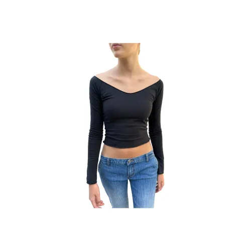 Brandy Melville Рубашка Женская Черная