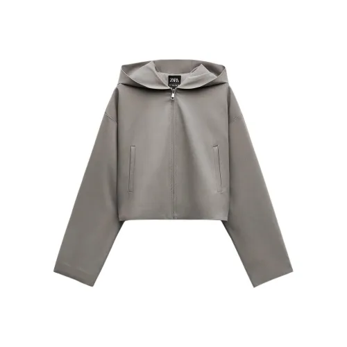 ZARA Trf Коричневые Женские Куртки
