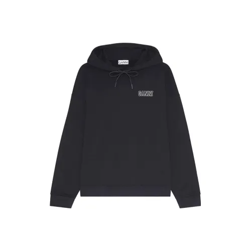GANNI Черные Женские Свитшоты
