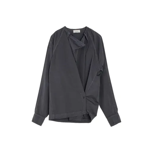 Lemaire Черные Женские Рубашки