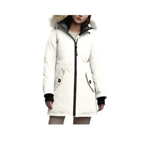 Canada Goose Rosemont Series Пуховик Женские Рассветно-белый