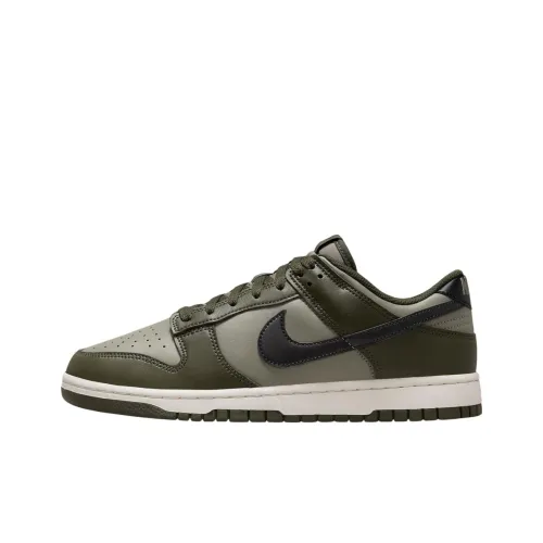 Nike Dunk Slip-on Устойчивый к истиранию Низкий Топ Скейтборд Кроссовки Унисекс Зеленый