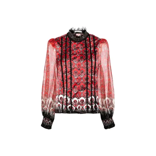 ALICE+OLIVIA Red Женские Рубашки