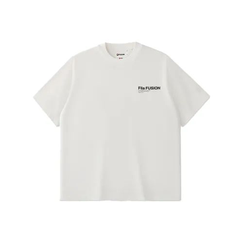 FILA FUSION WORKWEAR FILA Fusion X SS25 OFF THE COURT T-Shirt Мужской Cloud White