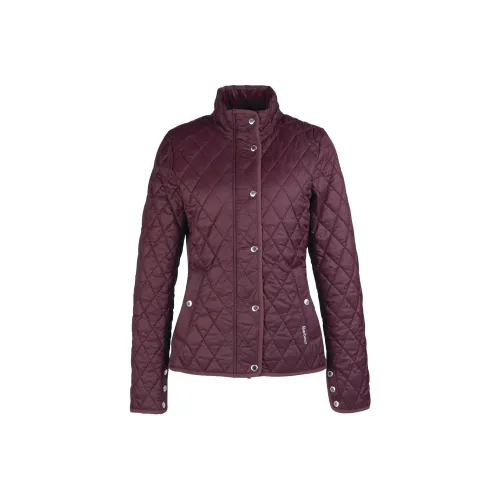 BARBOUR SS24 BARBOUR Yarrow Quilted Куртка Куртки Пальто Женские Бордовый