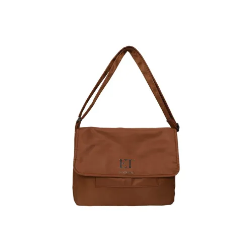 Everthames Нейлоновая Сумка через плечо Женская Коричневая