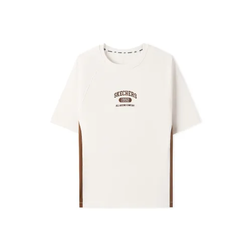 Skechers T-Shirt Женская Чисто Белый 01SV