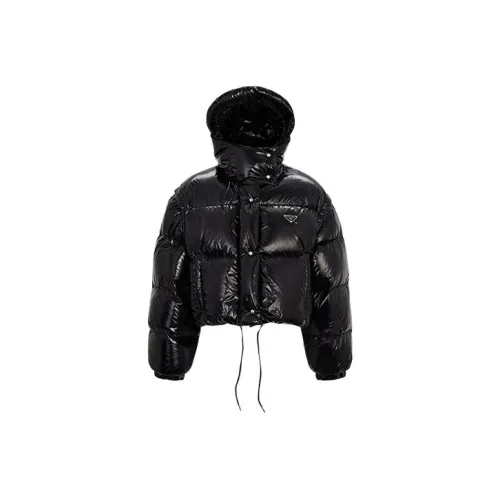 PRADA Черные Женские Пуховики
