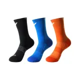 [3 упаковки] Черный + Синий + Оранжевый