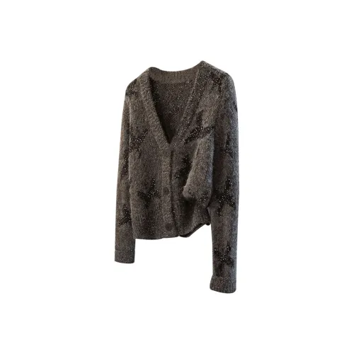 Cypress House Трикотаж Женский Темно-Серый