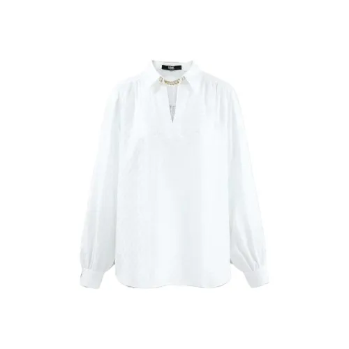 Karl Lagerfeld Рубашка Женская Белая