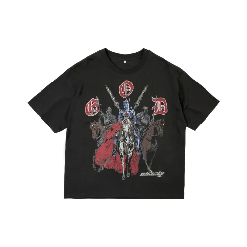 RESERFF T-Рубашка Мужская Черная Серый