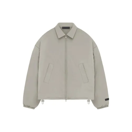 Fear of God Essentials SS24 Drop2 WOMEN'S Наполненный Бомбер Куртки Пальто Женские Цвет серый