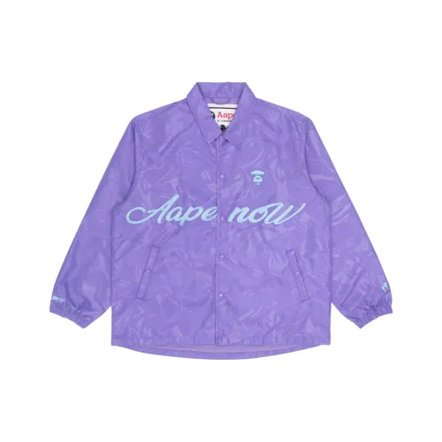 Aape FW22 Куртка Женская Фиолетовая