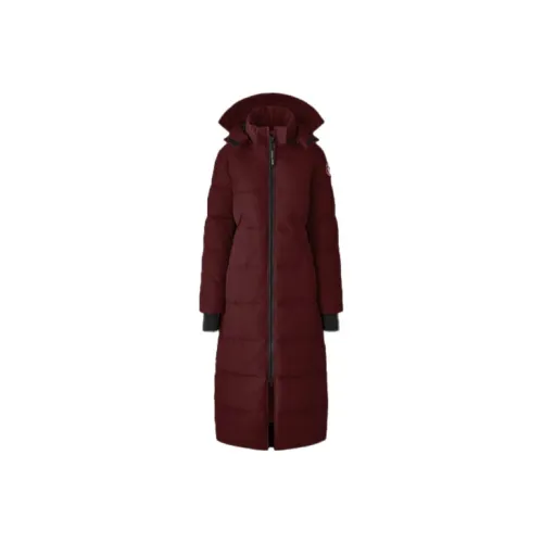 Canada Goose Mystique Series FW21 Пуховик Parka Пальто Зимний Женские Вино Красный