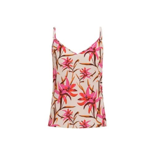 DVF Diane Von Furstenberg FW23 Топ на бретелях Женский Красный