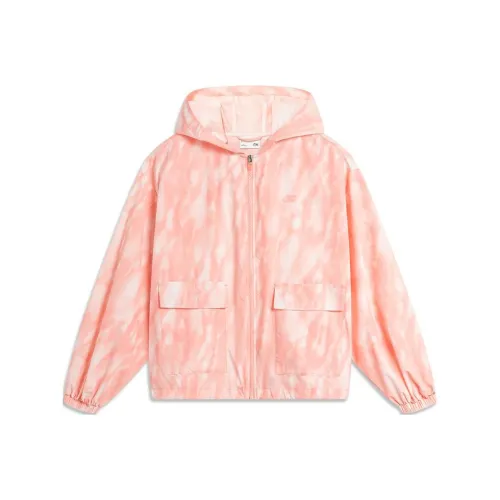 LINING Одежда с защитой от солнца Women's Camellia Розовый С принтом по всей поверхности