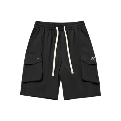 WILLIAM MARCHI Повседневные шорты Мужские Черные