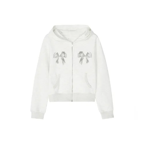 Square Houlest Толстовка Женская Серого цвета