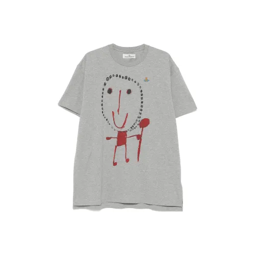 Vivienne Westwood Средне-серые Женские Т-рубашки