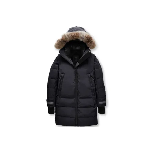 Canada Goose Black Mark Темно-синий Женские пуховики