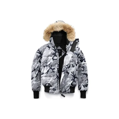 Canada Goose Black Mark Серый камуфляж Женские пуховики