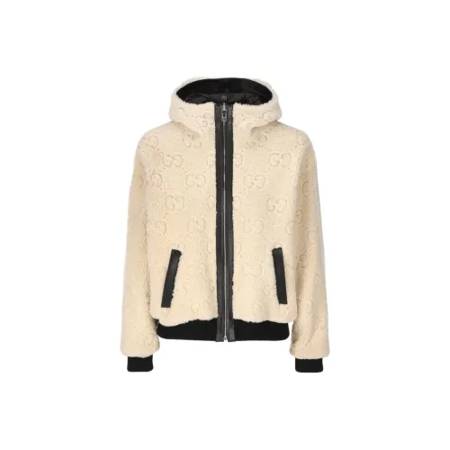 GUCCI SS24 Куртки и Пальто Женские Бежевые