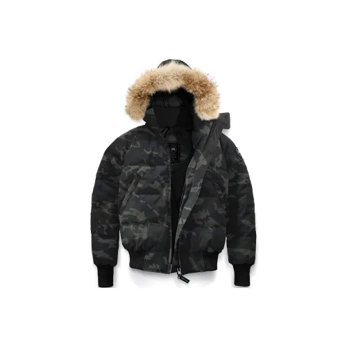 Canada Goose Black Mark Черный камуфляж Женские пуховые куртки