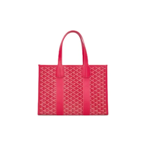 GOYARD Villette Холст Тоут Сумка Сумка для покупок Сумка Маленькая Женская Розовая