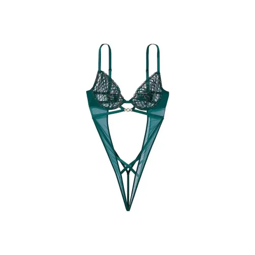 Victoria's Secret Зеленый/Зеленый Женское боди