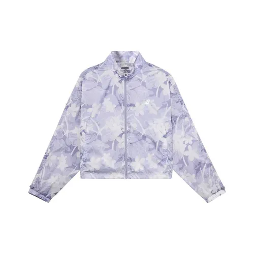 New Balance Фиолетовые Женские Куртки
