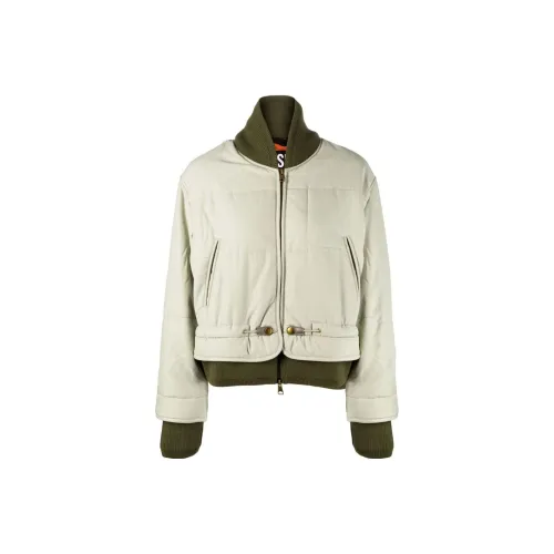 DIESEL Светло-зеленая Женская Куртка