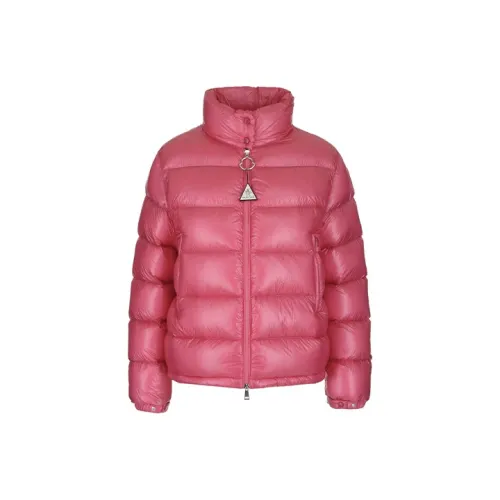 Moncler Розово-красные Женские Пуховики