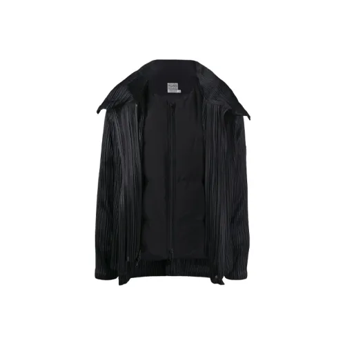 PLEATS PLEASE ISSEY MIYAKE Черная Женская Пуховая Куртка