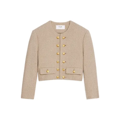 CELINE Бежевые Женские Куртки